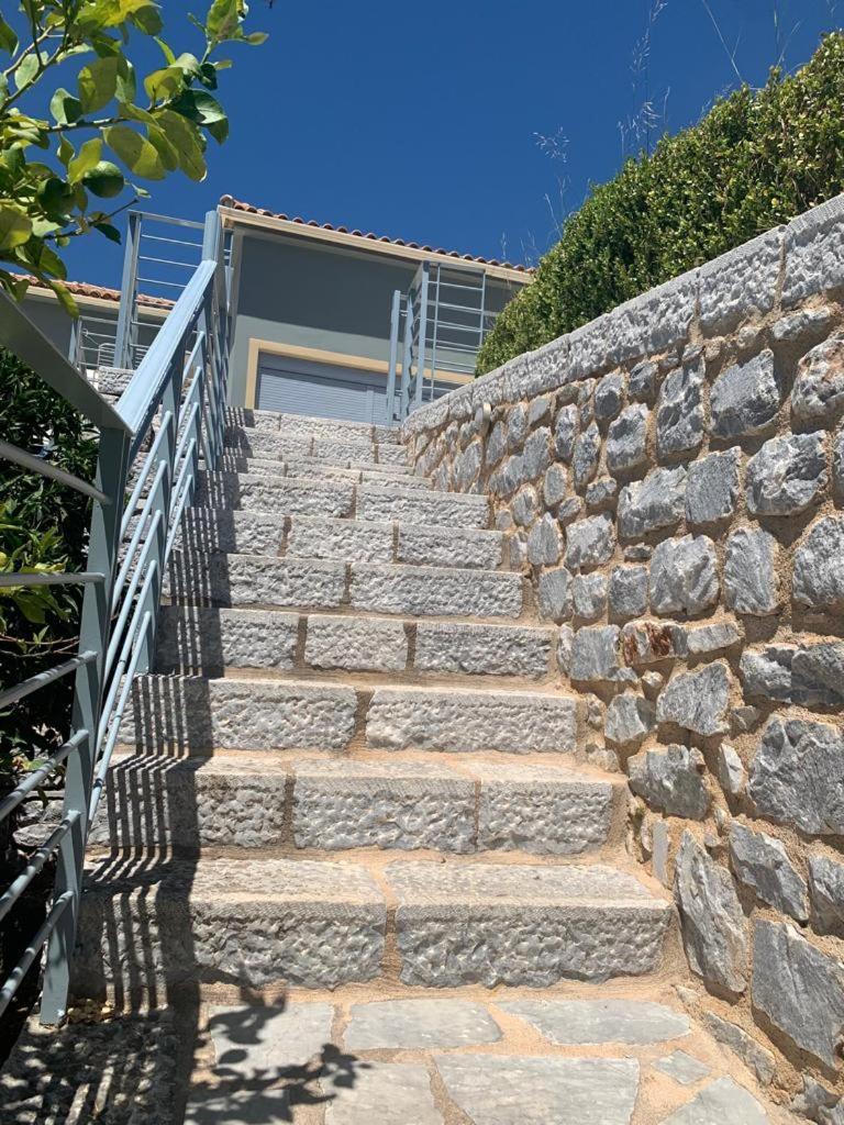 Villa Ageranos Seaview House Kamáres Exterior foto
